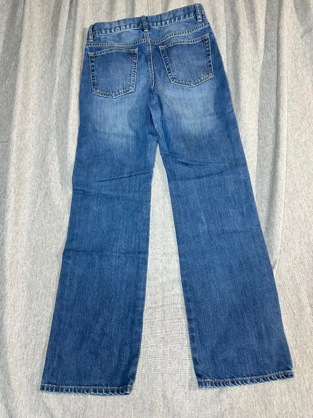 Gap Kids Straight Fit Blue Denim Jeans Washwell Size 16 Regular
